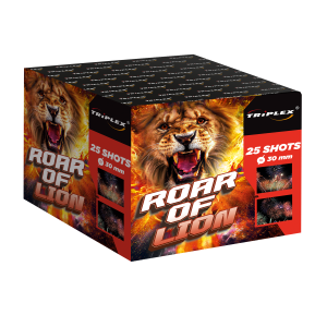 TXB 1039:  25S 1.2" CAKE ROAR OF LION F2